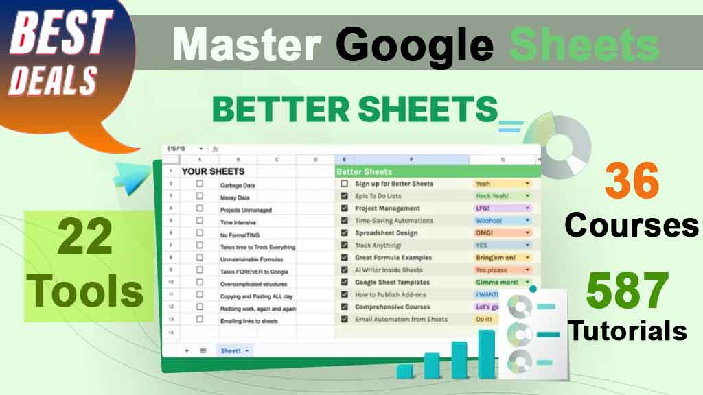 Master Google Better Sheets skills