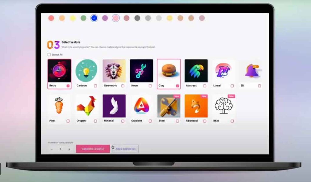 CandyIcons AI app icon creator