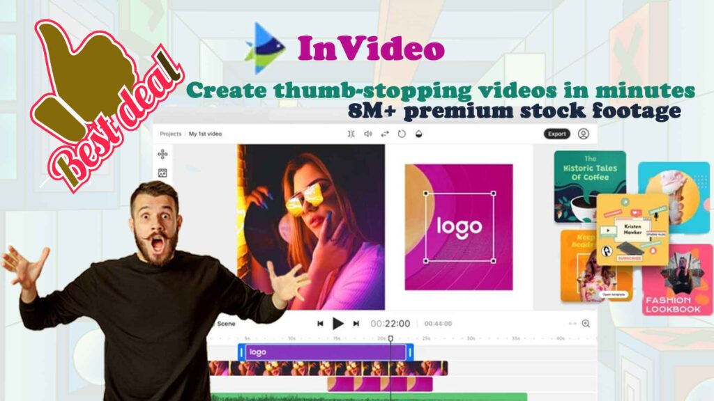 Best video maker for beginners in InVideo Studio