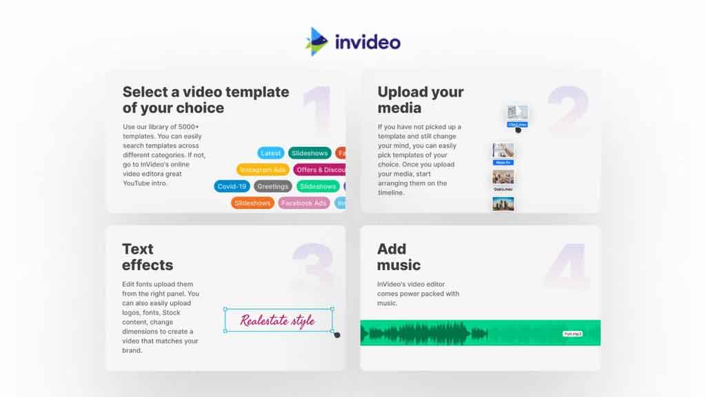 Best video maker for beginners in InVideo Studio