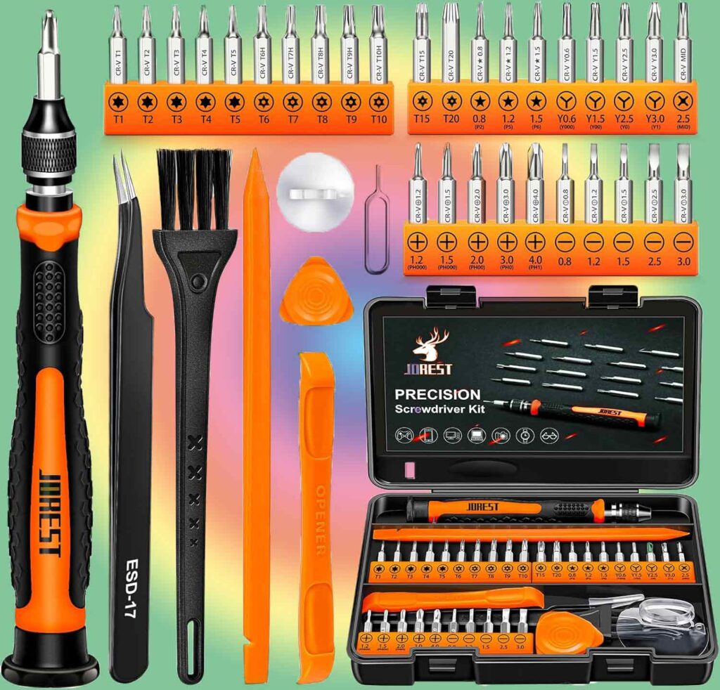 JOREST 38Pcs Precision Screwdriver Set