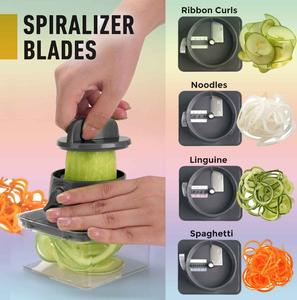 Mueller Pro-Series All-in-One 12 Blade Mandoline Slicer