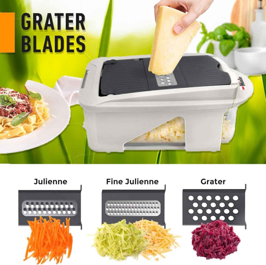 Mueller Pro-Series All-in-One 12 Blade Mandoline Slicer