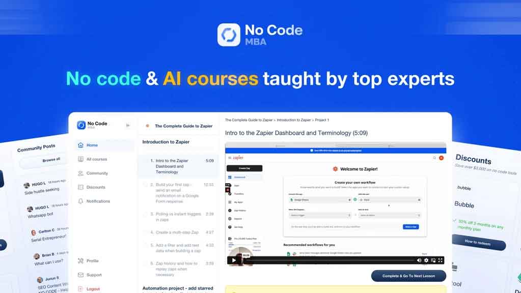 Best NoCode MBA review