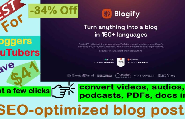 Best Blogify blogging SEO tool