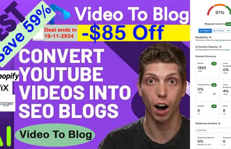 Best Video To Blog Tools for Converting YouTube Videos